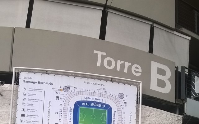 Fotbalový stadion Realu Madrid